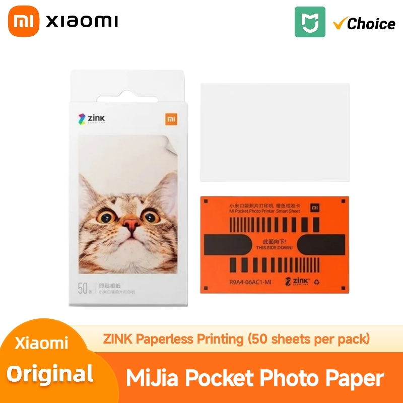 Photo Printer - MIJIA ZINK Pocket Photo Papers 3Inch