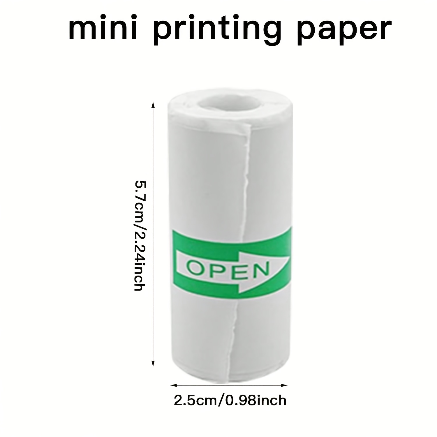 20 Rolls White Thermal Sticker - Photo Printer review and price