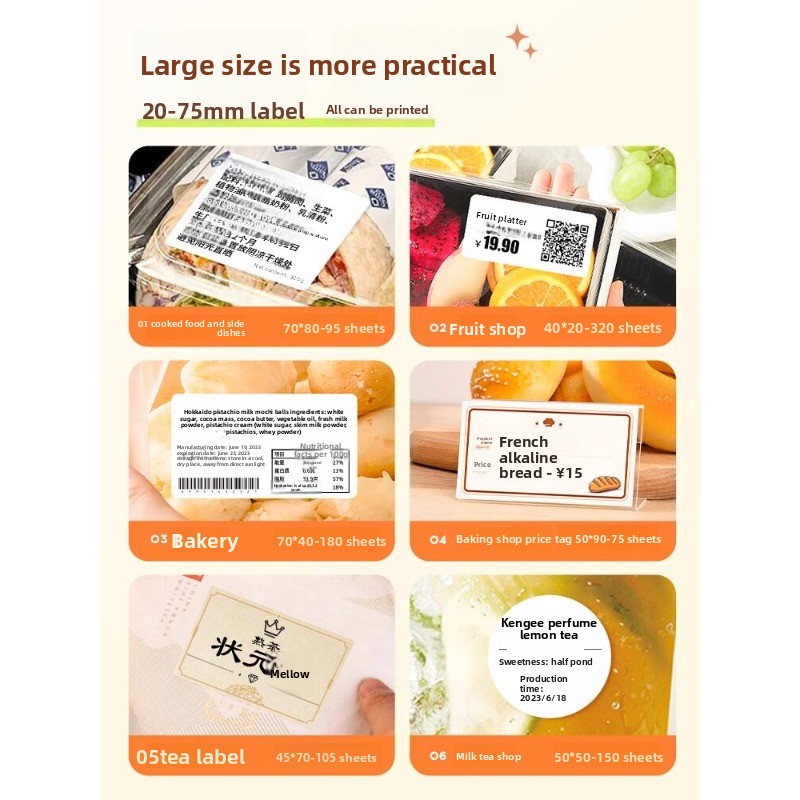 B3S Commercial Food Portable B - Barcode Printer review and price