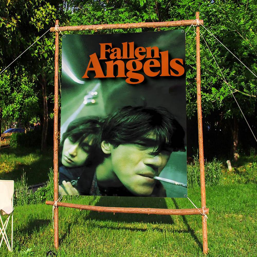 Retro Fallen Angels 1995 Canva - Commercial Printing Company review and price
